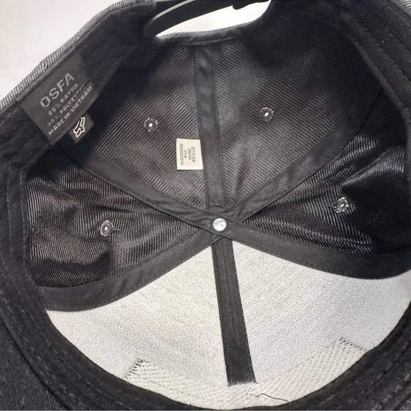 Fox Moto Dark Gray Baseball Hat Created To Destroy Black Patch OSFA SnapBack - Picture 13 of 13